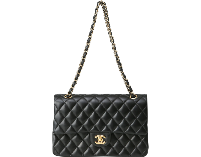 Chanel Black Leather Essential Rue Cambon Shopping Tote Medium